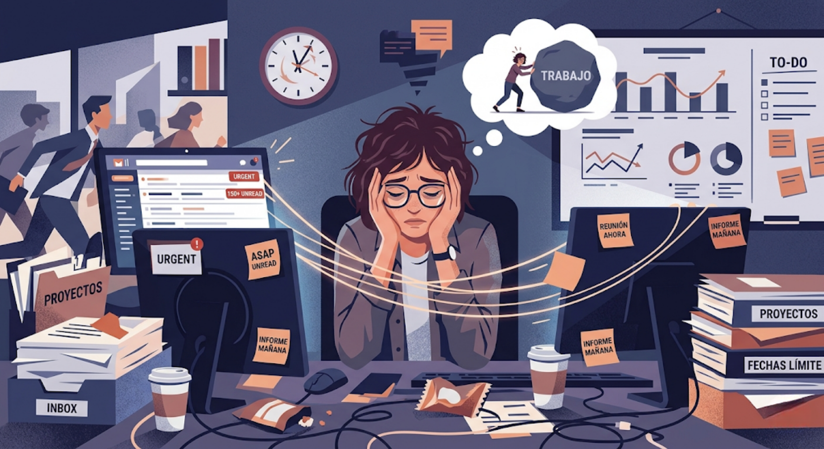 Agotamiento laboral: señales y soluciones prácticas